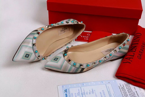 Valentino Shallow mouth flat shoes Women--021